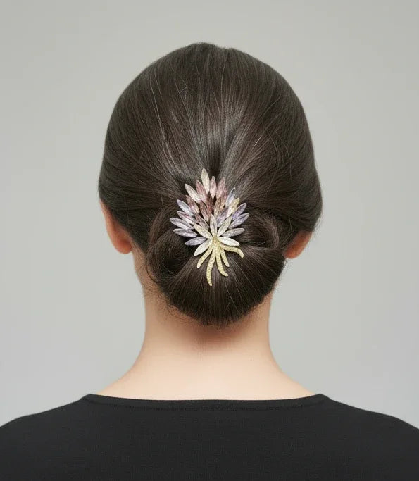 Crystal Bloom Brooch Pin
