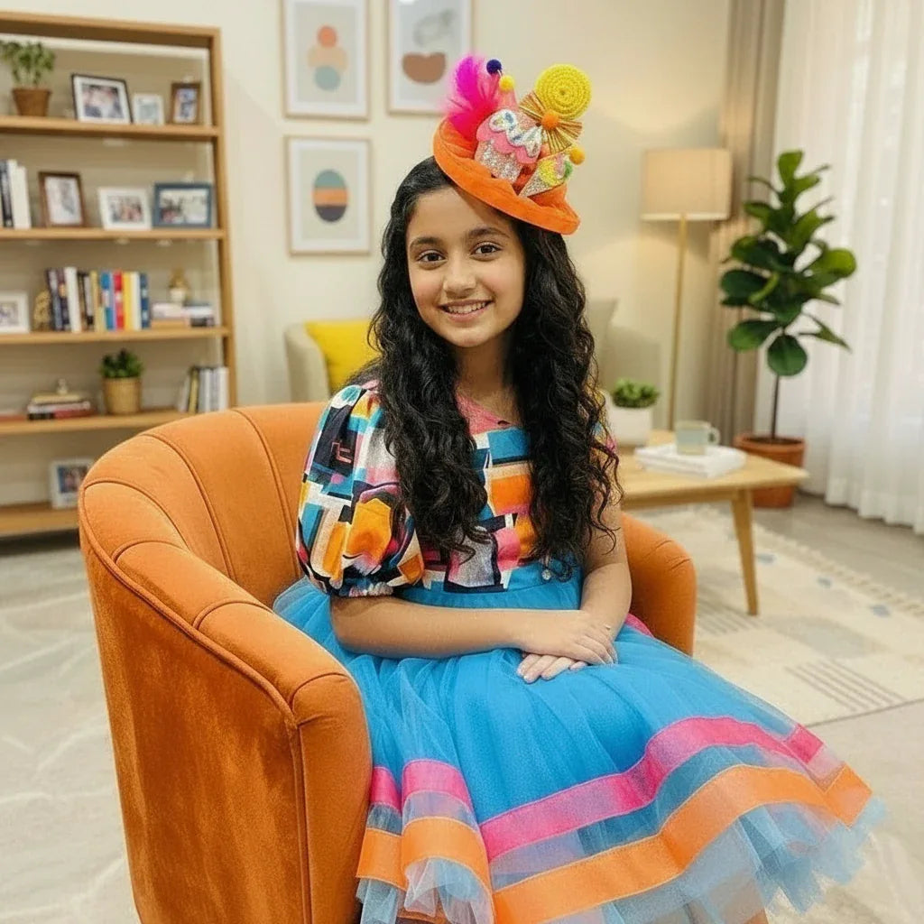 Candy Land Fascinator Hat