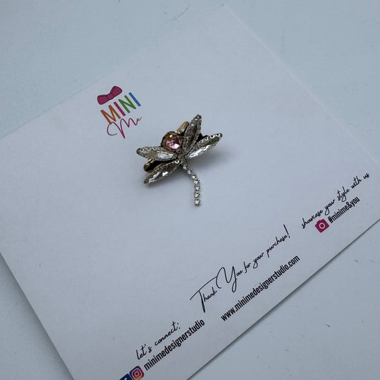 Crystal Dragonfly Hair Pin