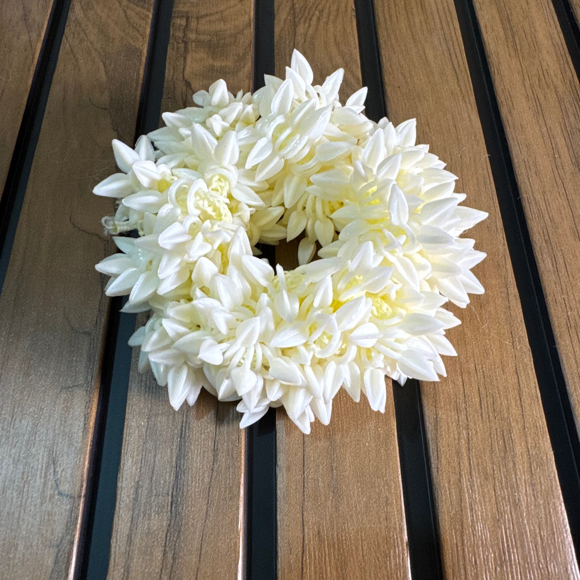 Scented Jasmine Gajra Scrunchie