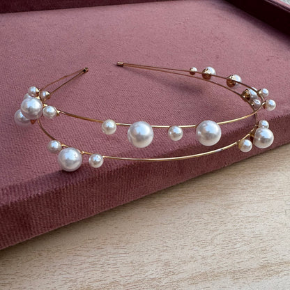 Floating Pearl Halo Headband