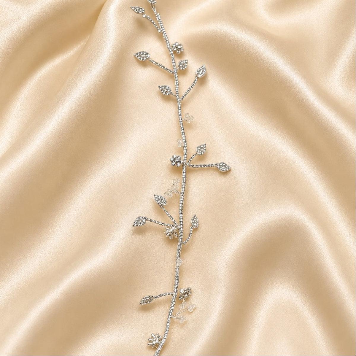 Crystal Long Vine Braid Accessory