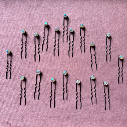 Premium Crystal Hair Pins