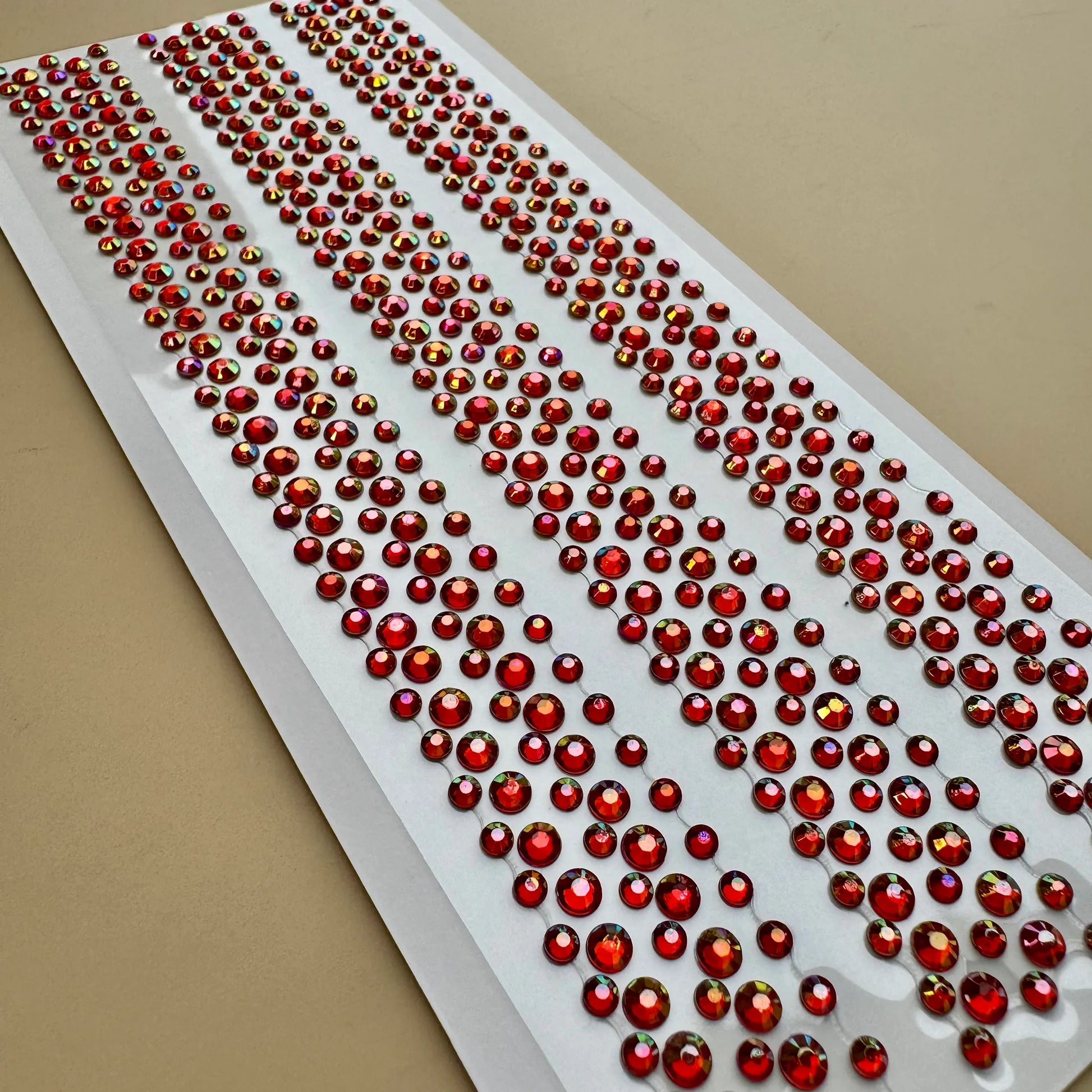 Rhinestone Red Bling Stickers