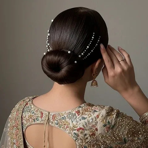 Pearl Glow Hair Sticker Sheet