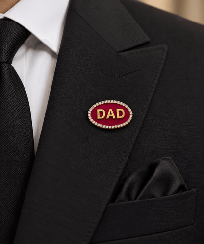 Dad Brooch Pin