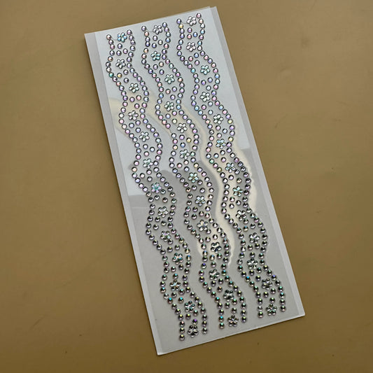 Wavy Shine Hair Stickers