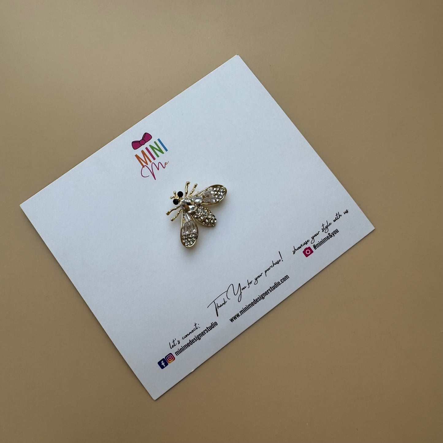  Crystal Bee Hair Pin