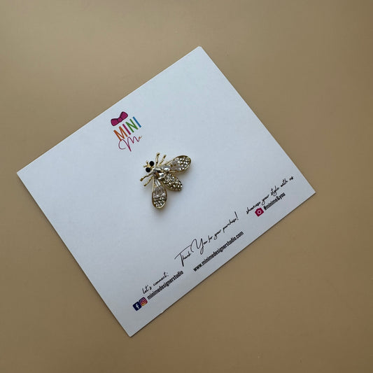  Crystal Bee Hair Pin