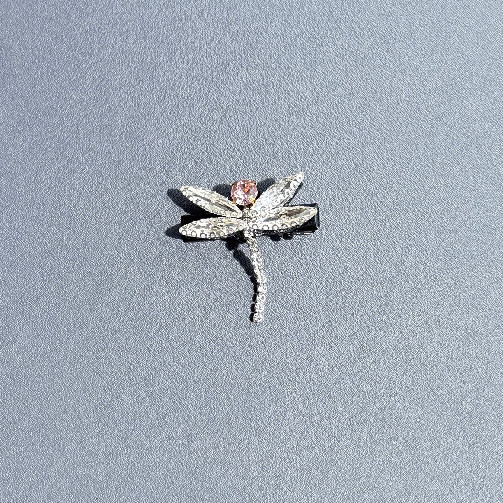 Crystal Dragonfly Hair Pin