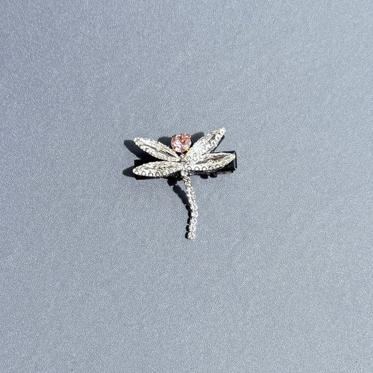 Crystal Dragonfly Hair Pin