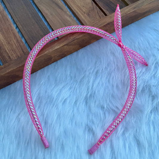 Pink Bunny Ear Hairband