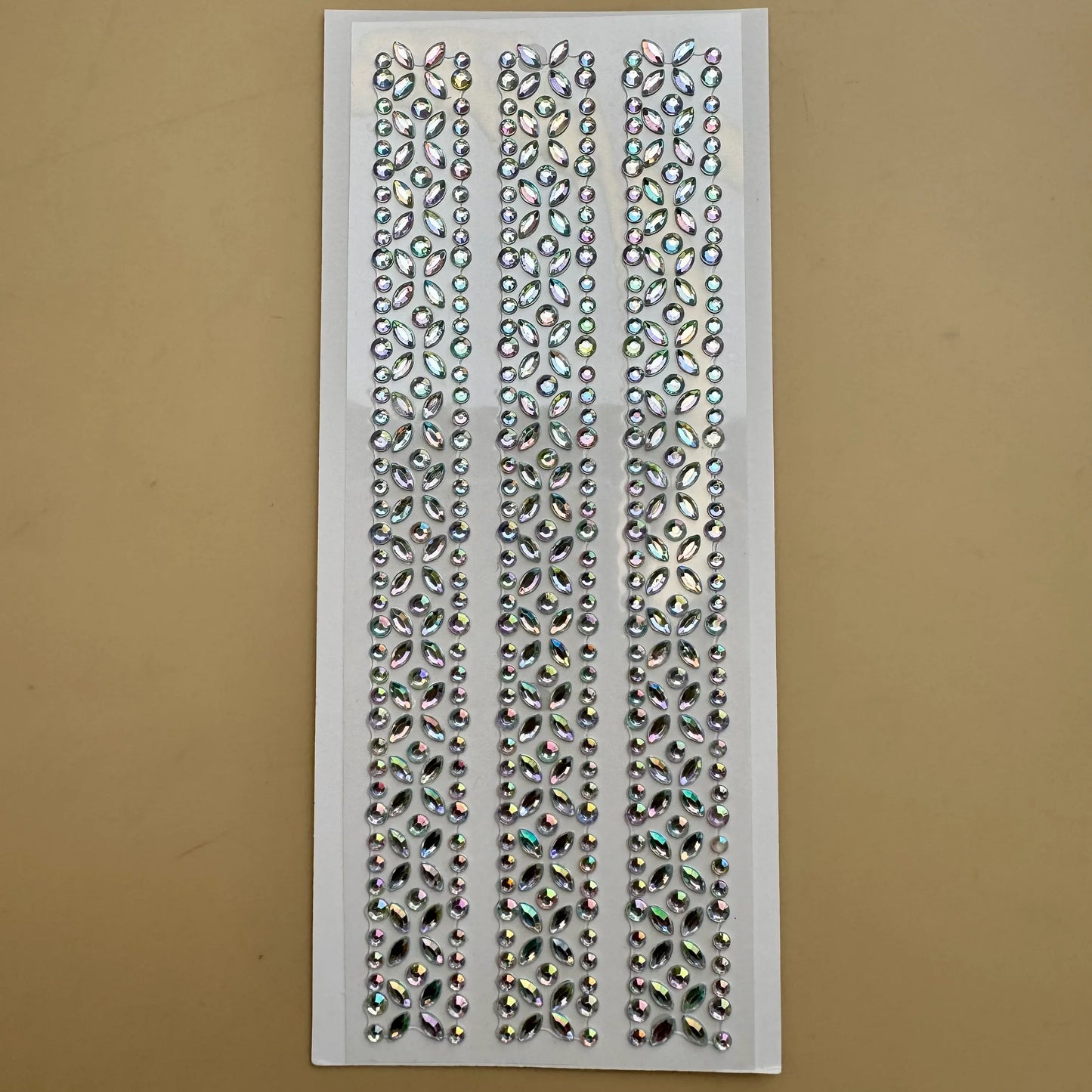 Crystal Lace Hair Bling Stickers