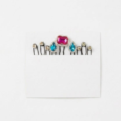 Glam Pop Crystal Hair Pin Set