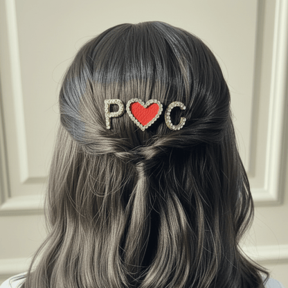 Golden_Custom_Name_Initials_with_Heart_Hair_Pin_Set2
