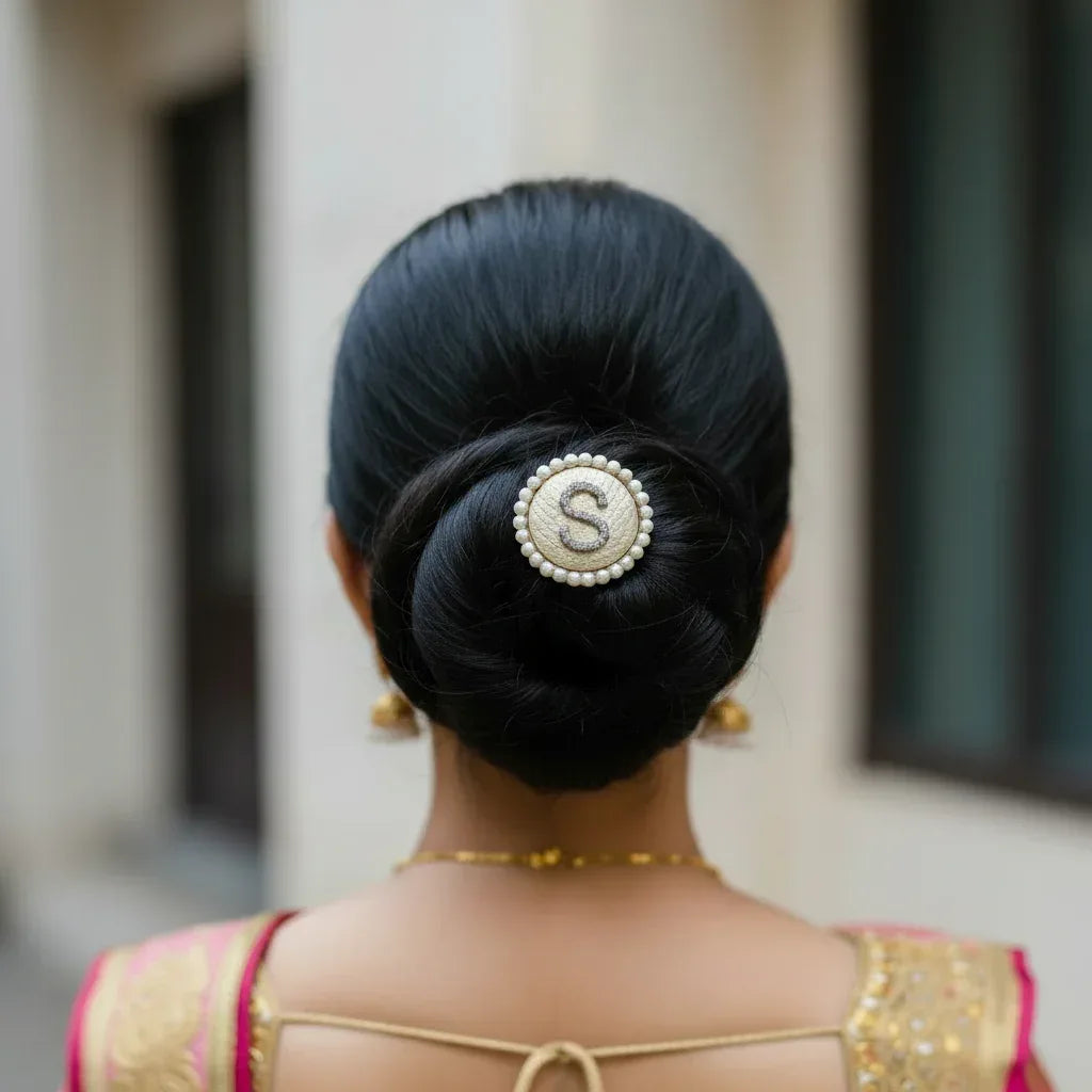 Personalized Golden Initial Pin