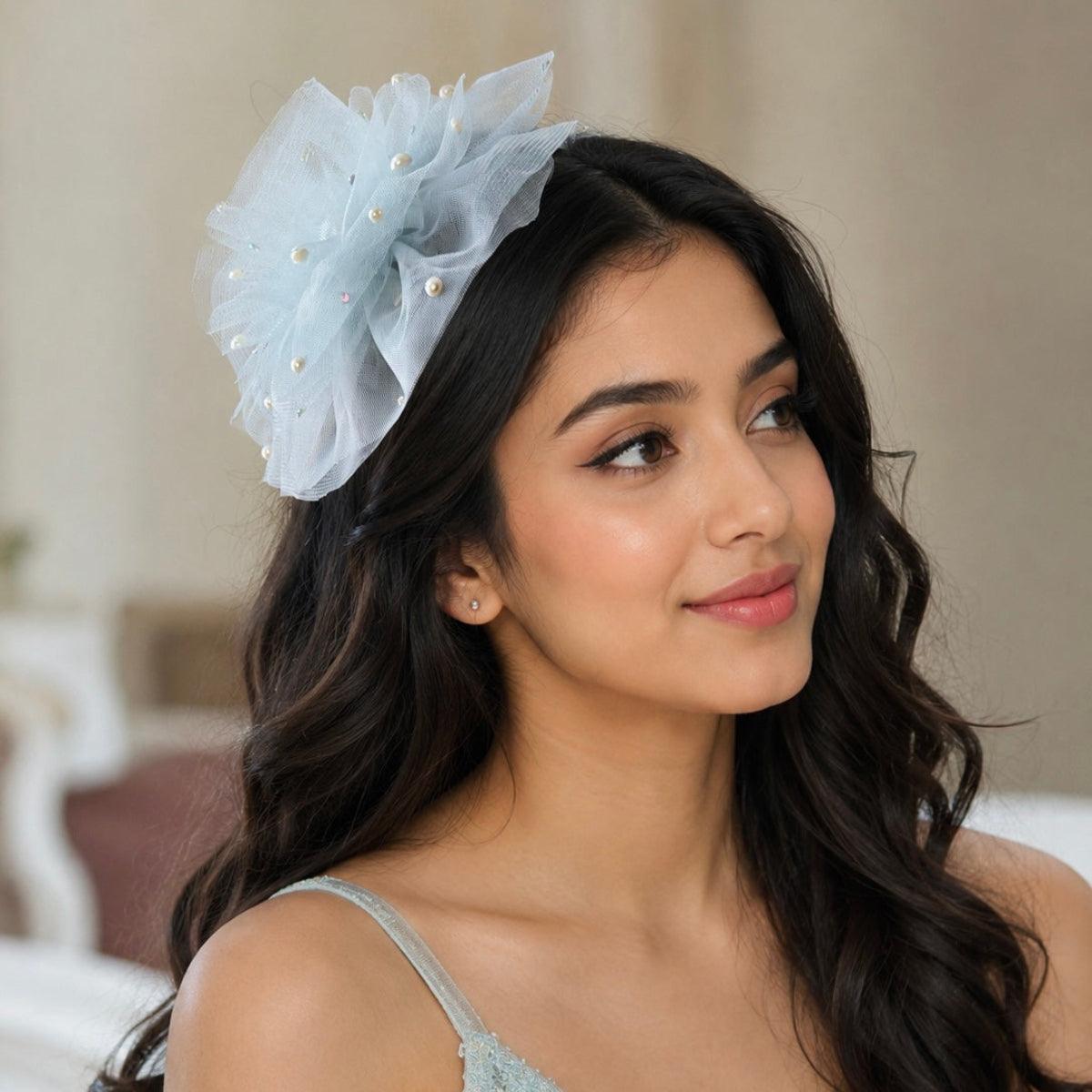 Light_Blue_Velora_Ruffled_Pearls_Fascinator