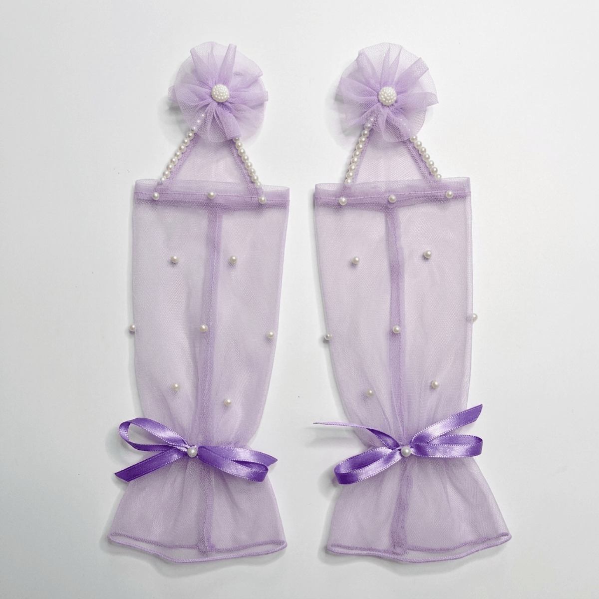 Lilac Purple Gloves