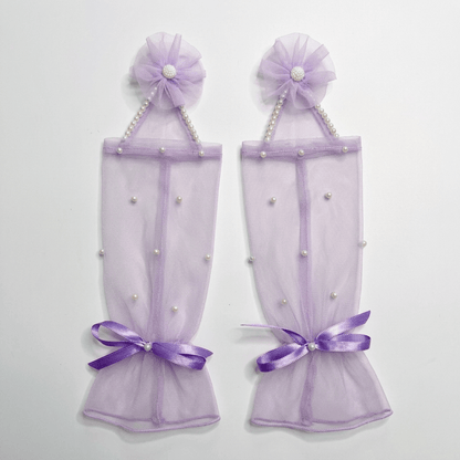 Lilac Purple Gloves