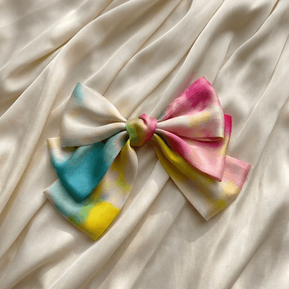 Love Splash Multicolor Hair Bow