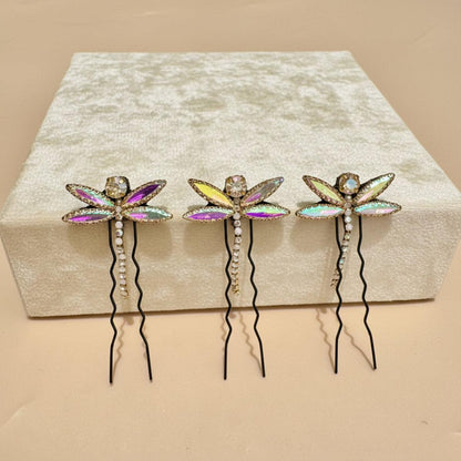 Luxe Dragonfly Hair Pins -3