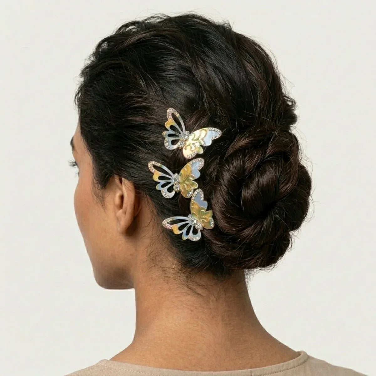 Metal  Butterfly Hair Clip 