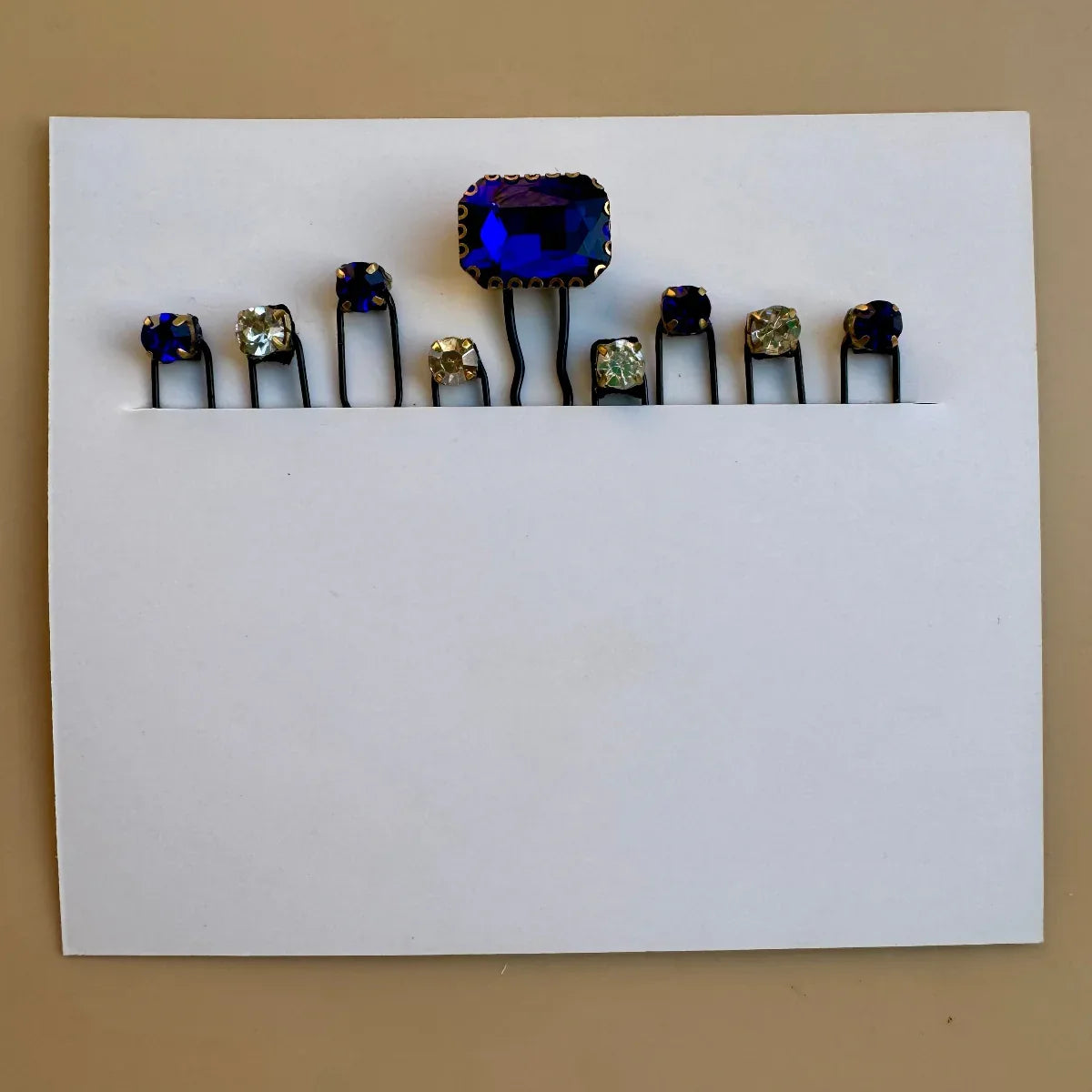 Midnight Sapphire Luxe Hair Pin Set