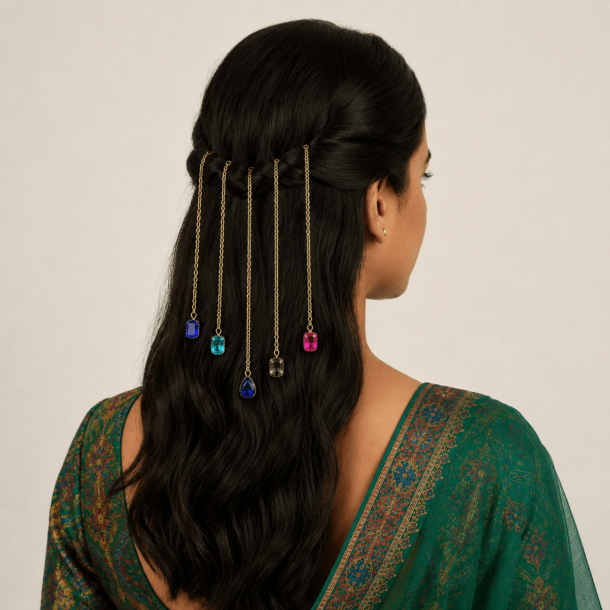 NOVA Gemstone Hair Chains