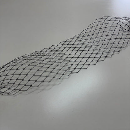 Noiréa Luxe Black Spark Birdcage Veil