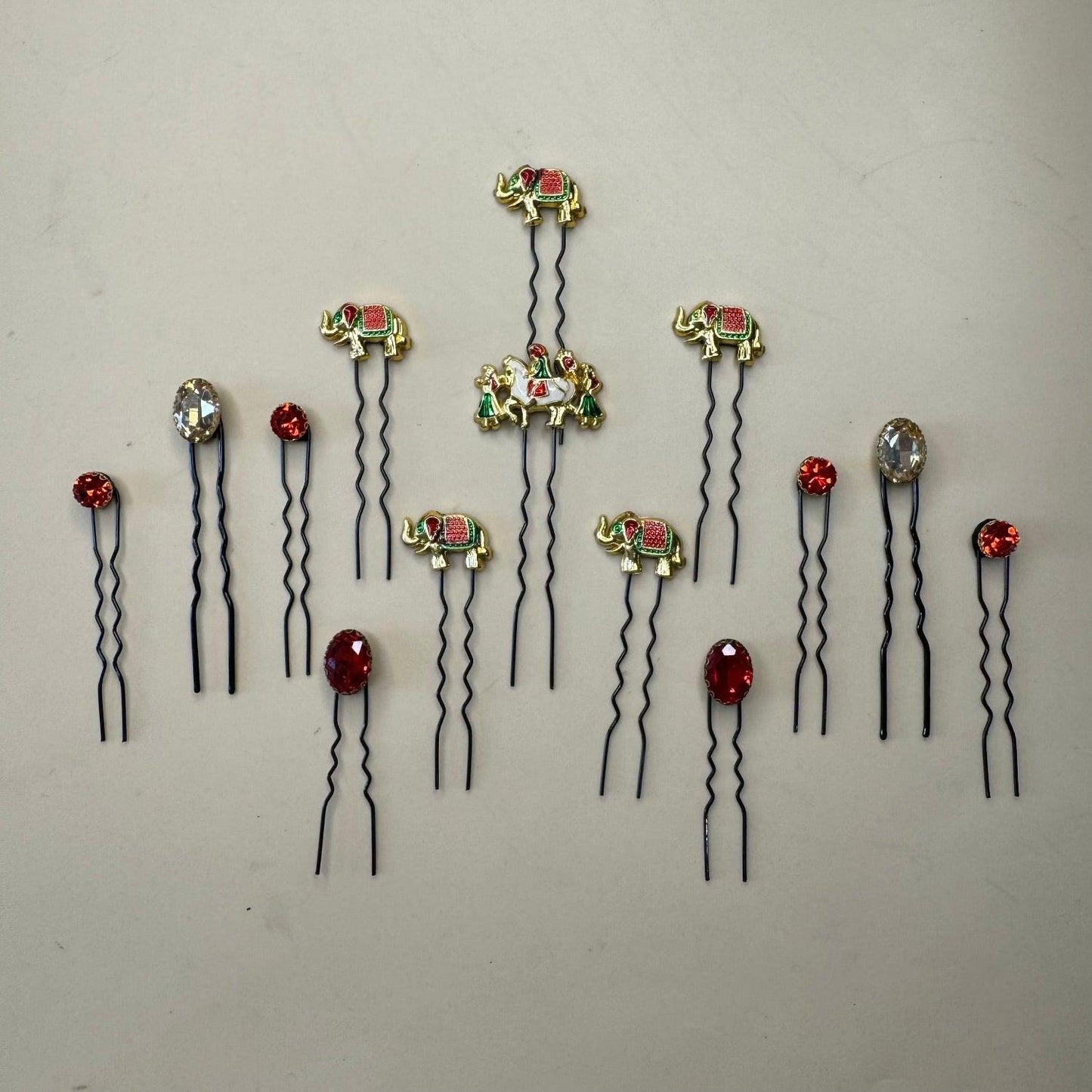 Royal Baraat Bridal Hair Pin Set