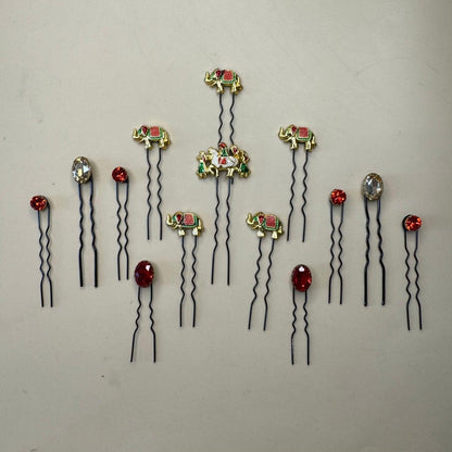Royal Baraat Bridal Hair Pin Set
