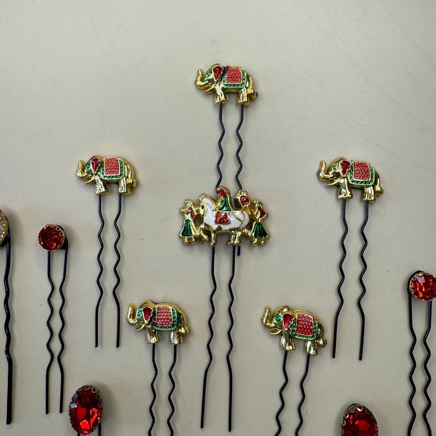 Royal Baraat Bridal Hair Pin Set