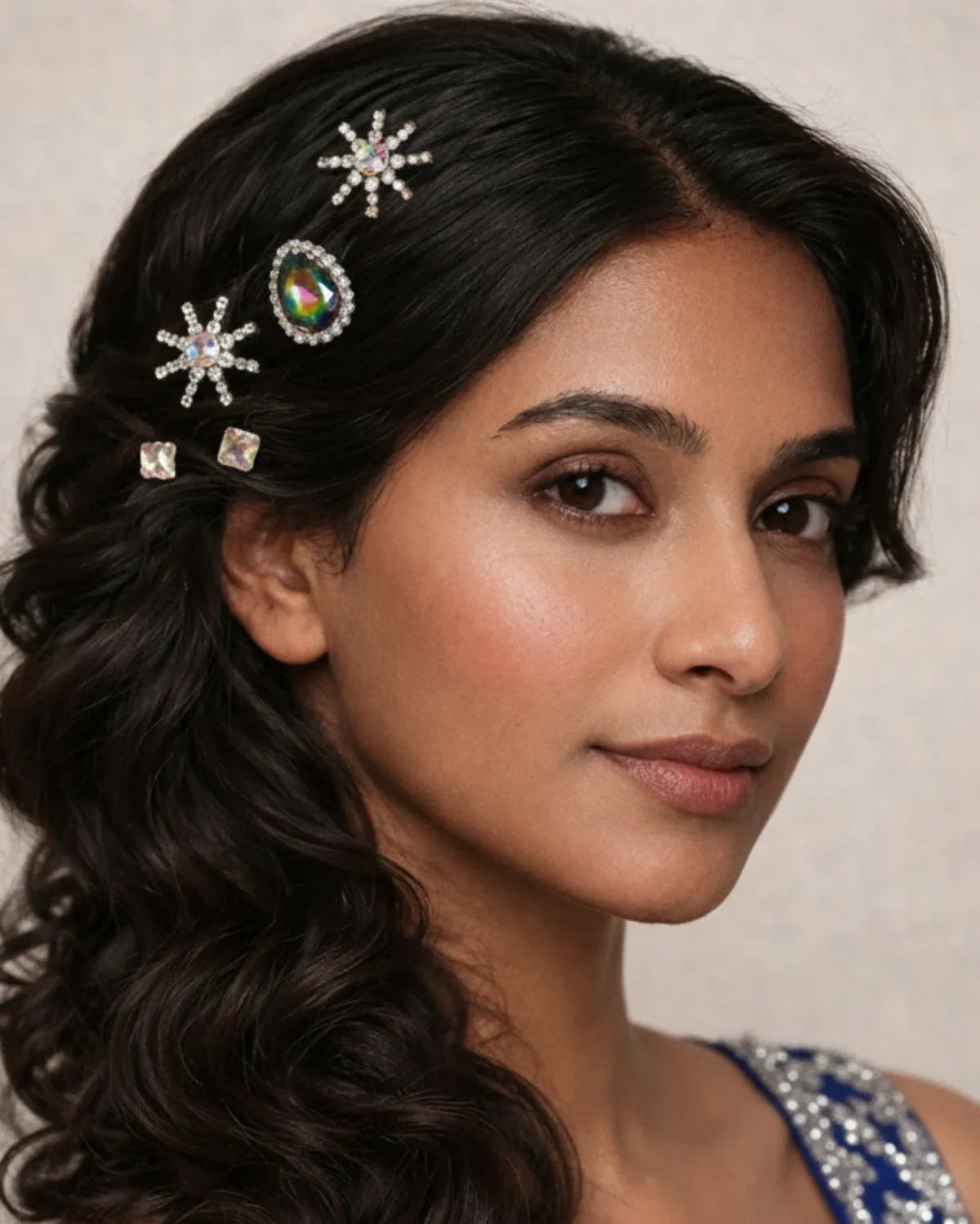 Stardust Crystal Hair Pin Set