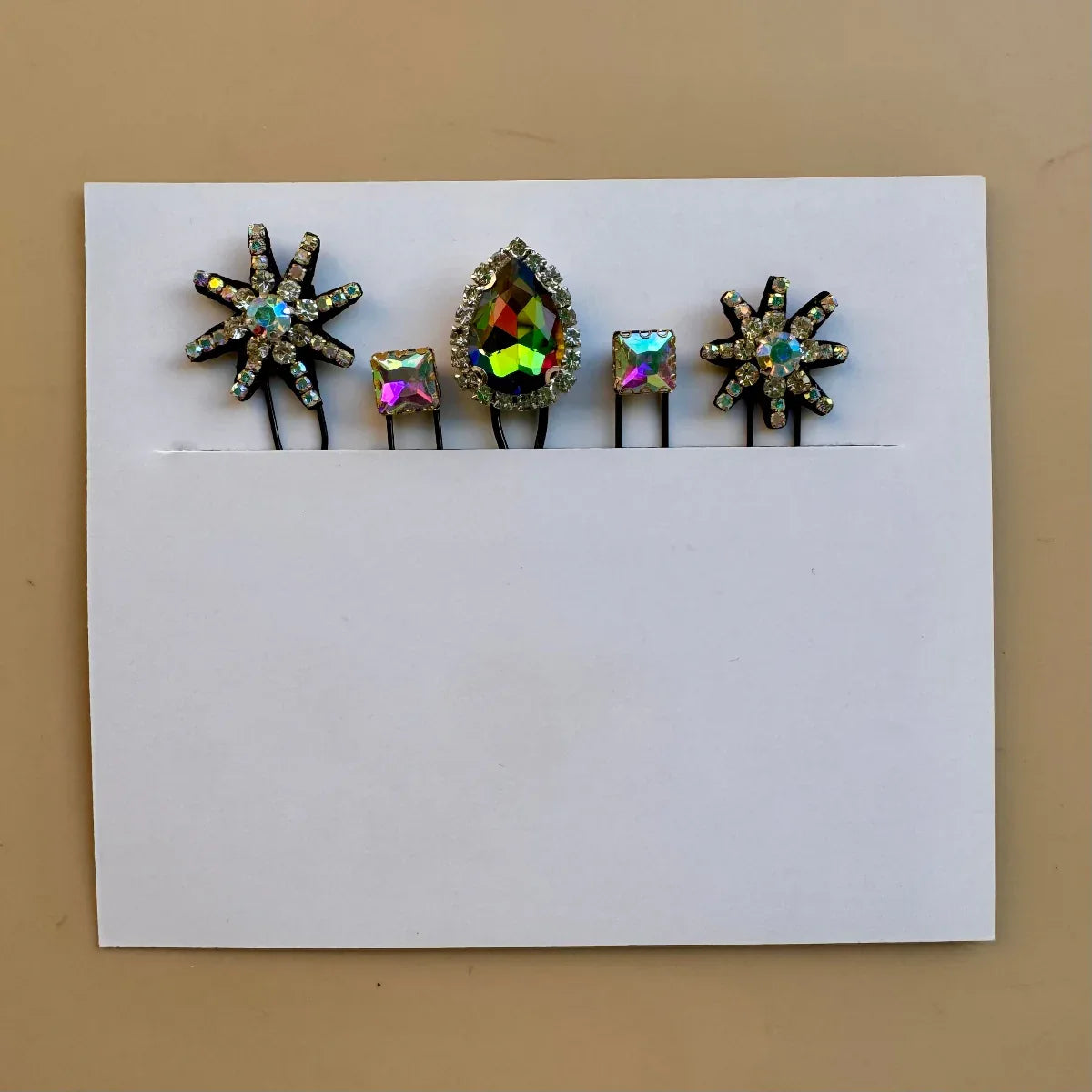Stardust Crystal Hair Pins Set