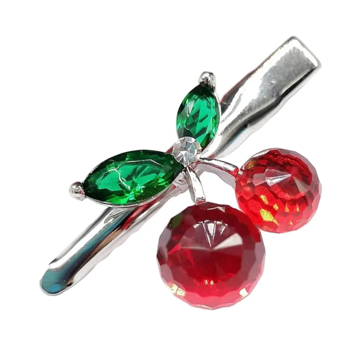 Crystal Cherry Hair Clip & Pin Set