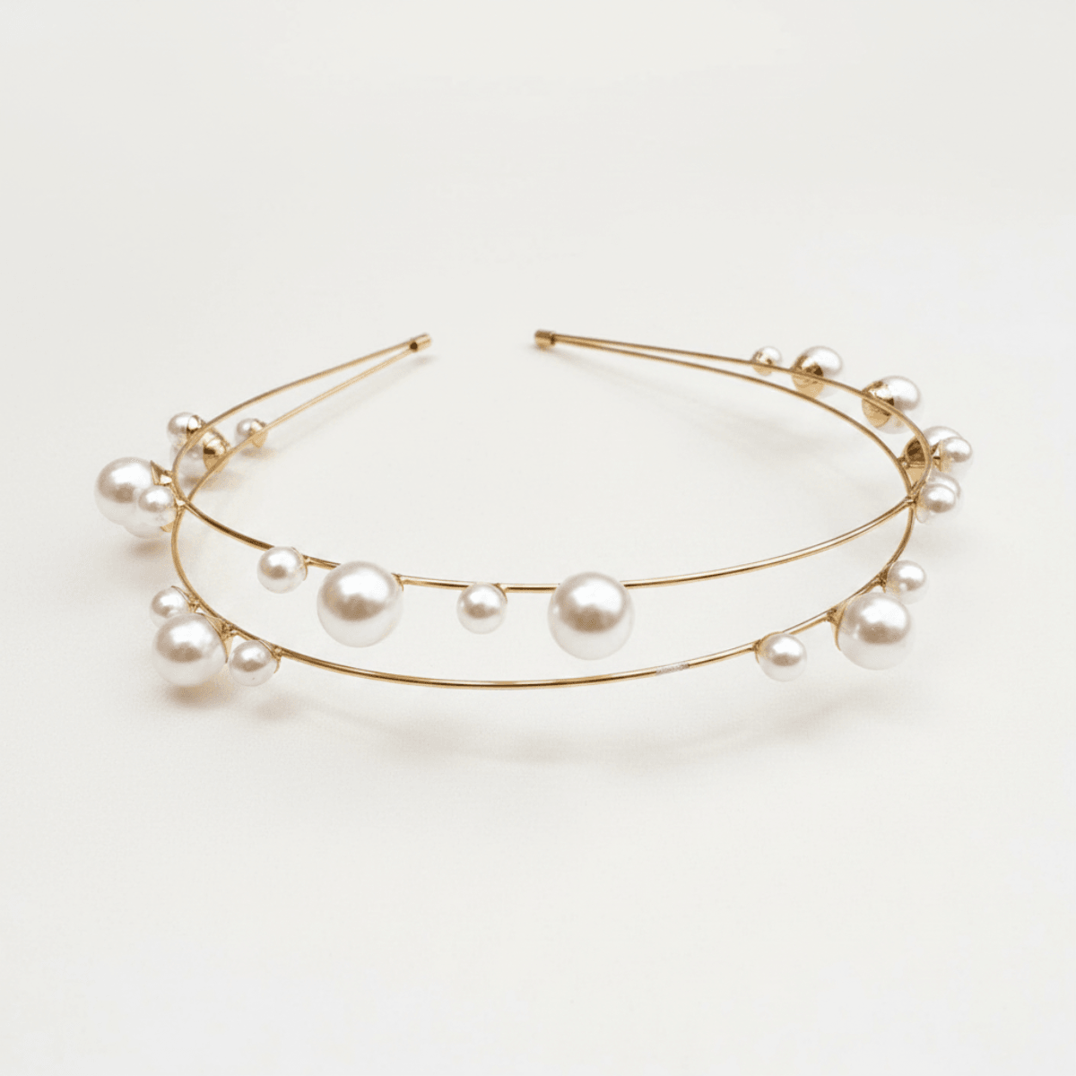 Floating Pearl Halo Hairband