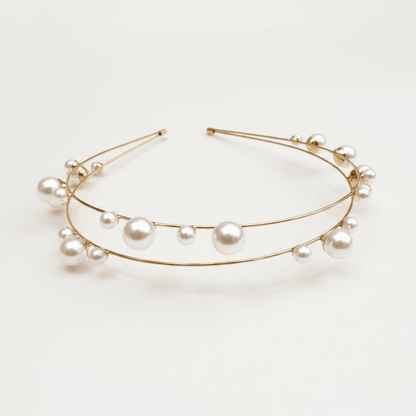 Floating Pearl Halo Hairband