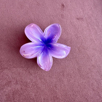 Flower Hair Claw Clip (Medium Size) – 6 Color Options
