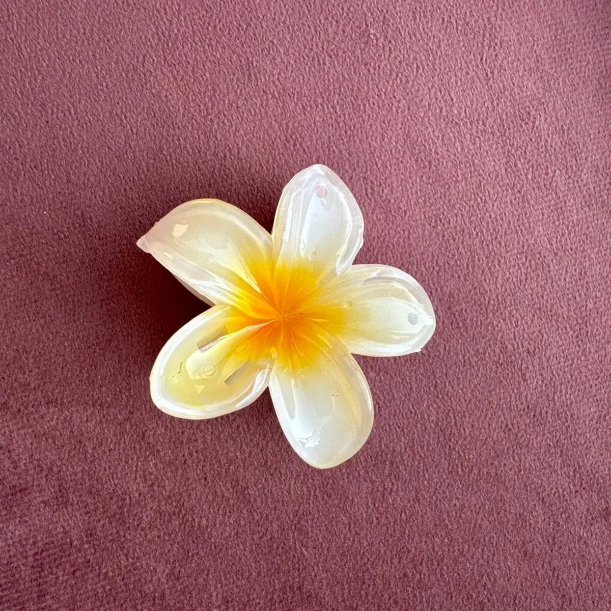 Flower Hair Claw Clip (Medium Size) – 6 Color Options