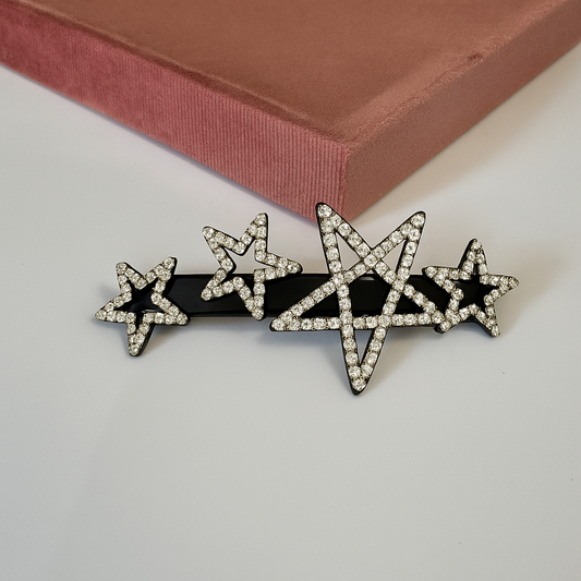 Crystal Star Cluster Hair Clip