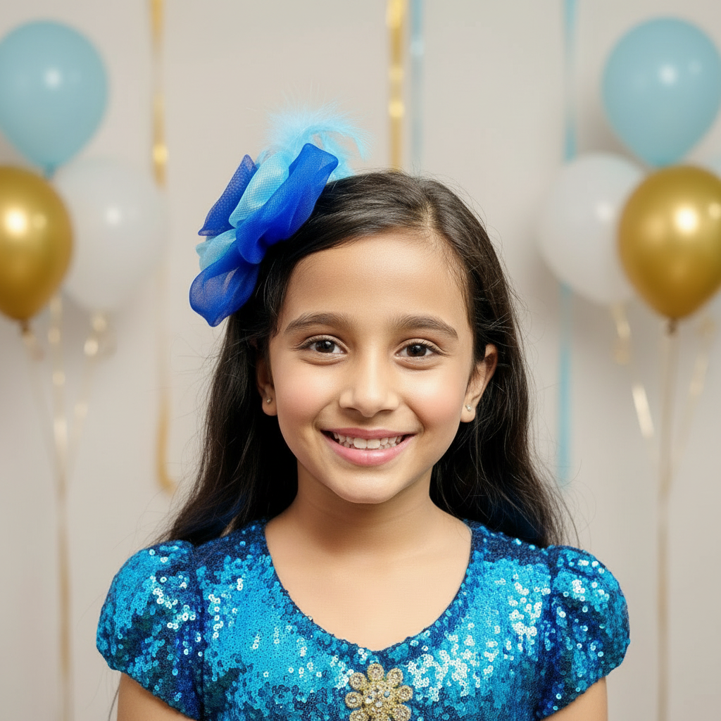 SNOW GLORY Fascinator