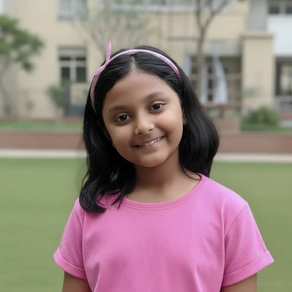 Pink Bunny Ear Hairband