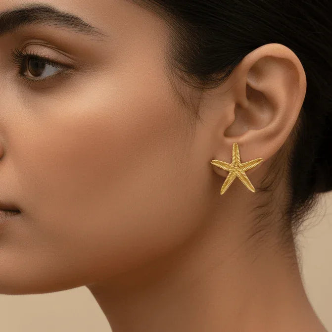 Starfish Stud Earrings