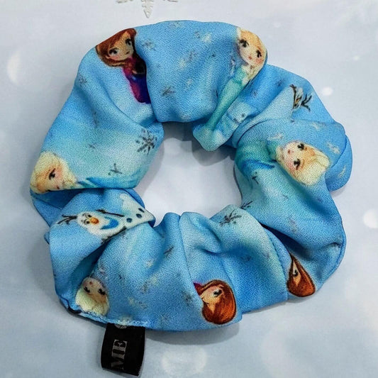 Disney Frozen Elsa and Anna Scrunchie | Designer Hair Accessory