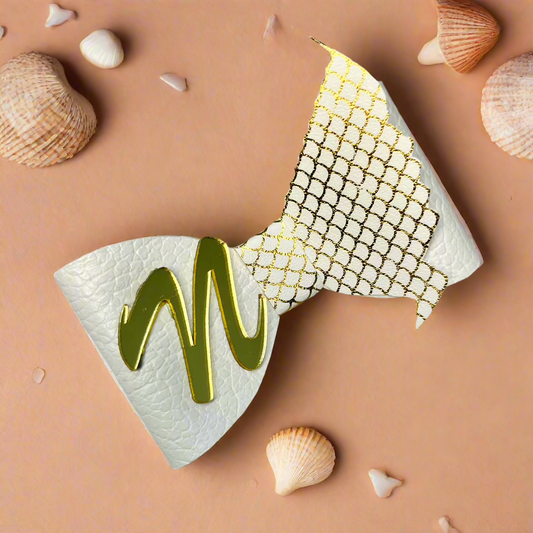 Personalised Mermaid Scales Hair Bow | Birthday Accessories