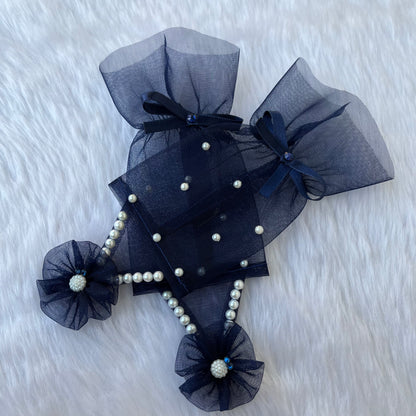 Blue Princess Gloves | Designer Birthday Accessories