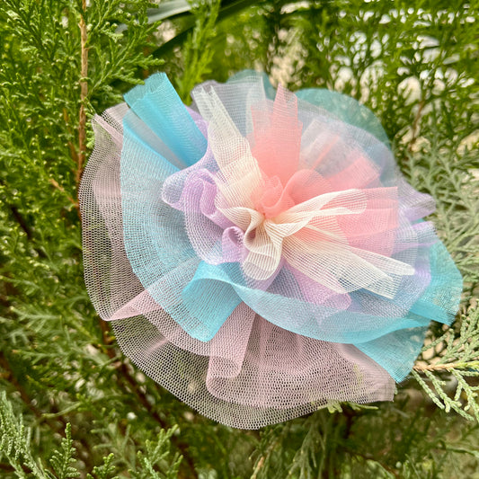 Unicorn Rainbow Candy Multicolor Fascinator | Luxury Designer Hair Accessory