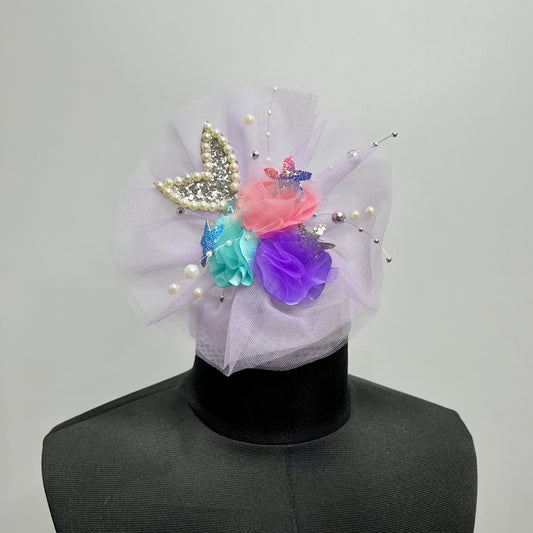 Mermaid Vibes Fascinator Hair Clip