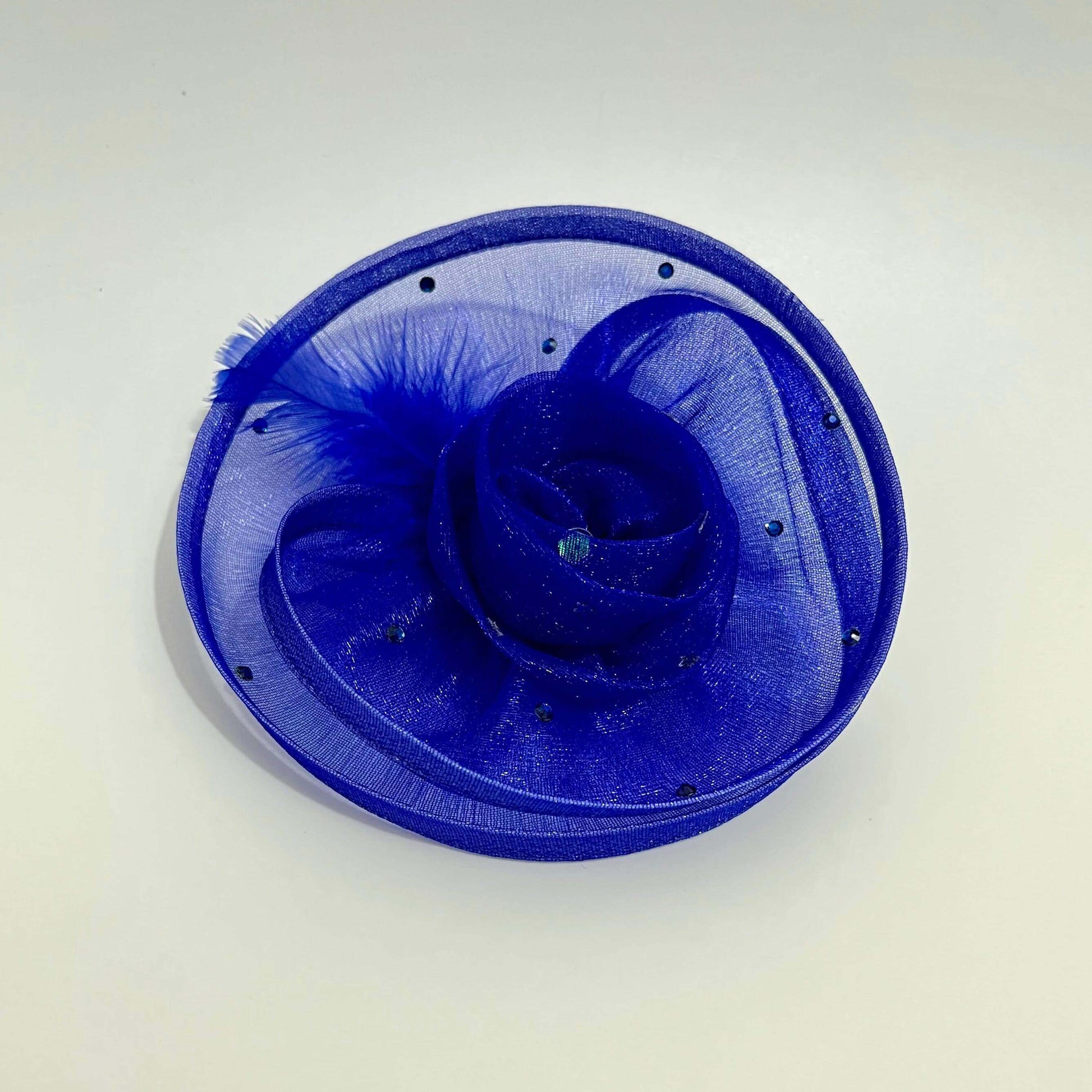 Dreamy Blue Princess Fascinator | Baby Girl Hair Accessory