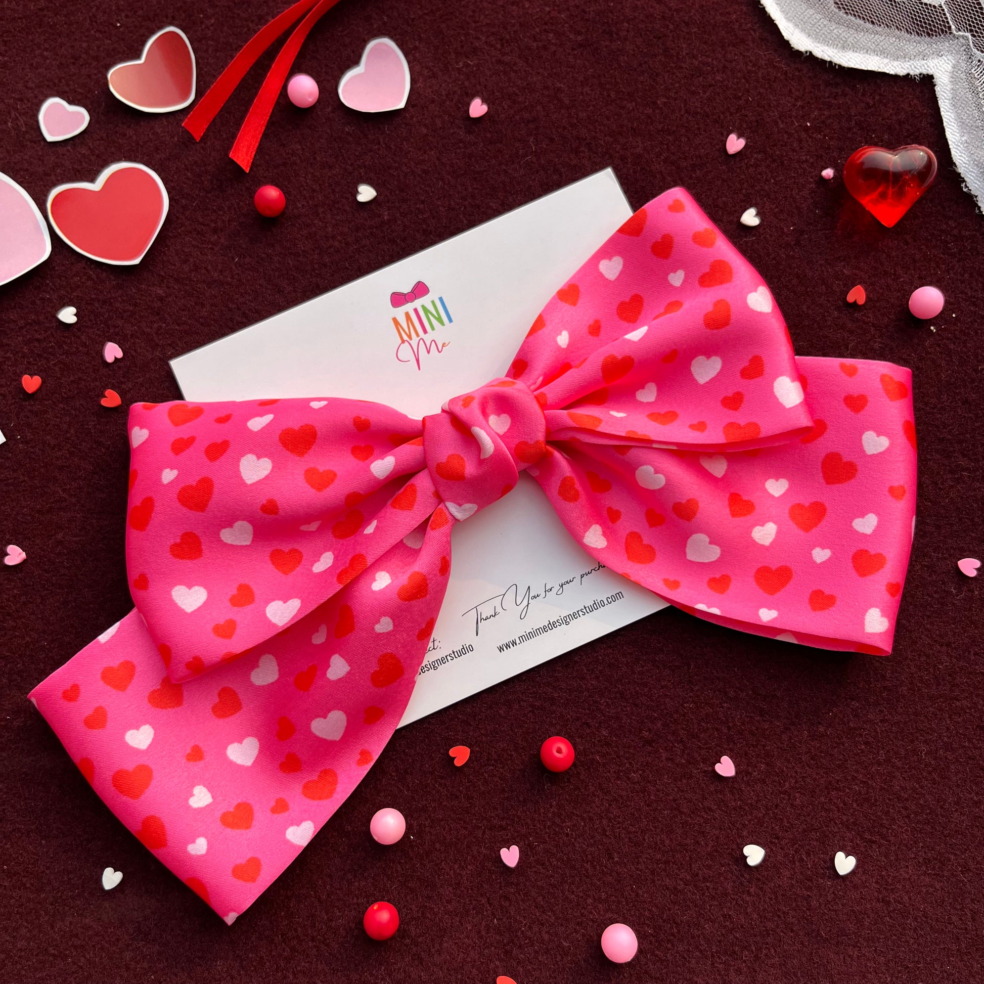 Heartland Pink Bow Hair Clip | Baby Girl Headband
